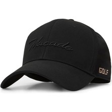 Macade Golf Black Range Snapback Şapka Siyah CA20240205