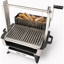 Gordion Fire Mini Fire Asado Usulü Ayarlanabilir Izgara