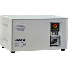 Demiriz Msr 5 - 5 Kva Servo Monofaze Voltaj Regülatörü (160V - 250V) - Alüminyum Sargı