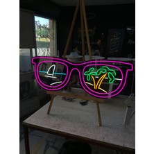 Neonled Güneş Gözlüğü (Gözlük) Neon LED Dekoratif Aydınlatma
