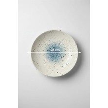6'lı Venue Çukur Tabak 28CM Dijital Splash Rinart