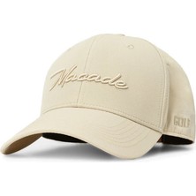 Macade Golf Taupe Range Snapback Şapka Krem CA20240202