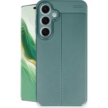 Selfbuysell Samsung Galaxy S24 Fe Kılıf Auto Focus Kapak - Koyu Yeşil