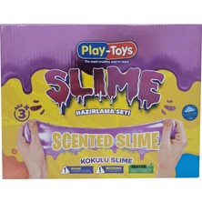 Nusrat Bilişim Asya Playtoys Renkli Kokulu Slime 6 Parça Eğlenceli Oyun Seti