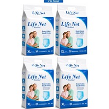 Life Net Medikal Külotlu Hasta Bezi 120 Adet Xlarge