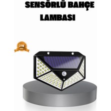 Epilons Solar Güçlü 100 Led Bahçe Lambası – Enerji Tasarruflu, Suya Dayanıklı Ve Geniş Açılı Işık