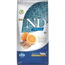 N&D Nd Ocean Ringa & Portakal Neutered Tahılsız Kedi Maması 5 Kg