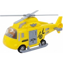 KZL Sesli ve Işıklı Helikopter 91533 Mavi