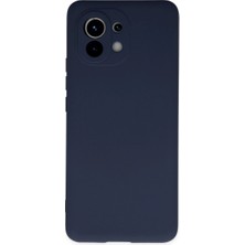 Selfbuysell Xiaomi Mi 11 Kılıf Nano Içi Kadife Silikon - Lacivert