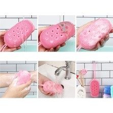 Hereveoyuncak Süngerlii Silikon Banyo Kesesi