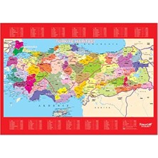 Yıldız Puzzle Türkiye Haritalı Karton Yap-Boz