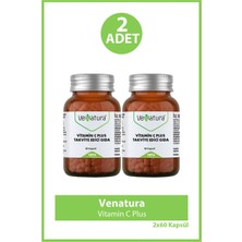 Venatura Vitamin C Plus 60 Kapsül 2 Adet