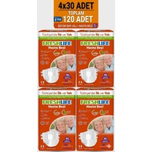 Freshlife Belbantlı Xlarge Ekstra Büyük Boy Hasta Bezi 120 Adet 4X30 Paket Xl