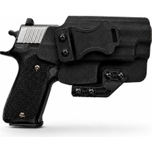 Taktikal Aksesuar Sig Sauer P226 Uyumlu Kydex Iwb Iç Taşıma Tabanca Kılıfı Siyah