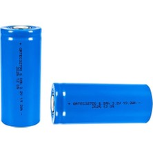 Or-Tec 32700 3.2V 6AH 3c Lifepo4 Şarj Edilebilir Pil