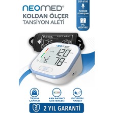Neomed DBP-61A0 Türkçe Konuşan Tek Tuşla Ölçen Üst Koldan Dijital Tansiyon Aleti