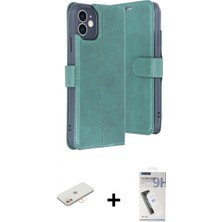 Marsilyan™- iPhone 11 Kılıf Siluet Işık Serisi - Şeffaf Uv Polymer Nano Ekran Koruyucu + Renkli Kamera Lens Koruma Cam - Sı