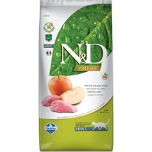 N&D Nd Prime Yaban Domuz & Elma Adult Tahılsız Kedi Maması - 5 Kg
