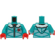 LEGO Minifigür Parçaları: Torso, Vücut, Gövde: 973PB5550C01