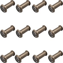 Delux Door Viewer Kapı Kapı Dürbünü-Saten ( 14MM*35-60MM ) 1 Paket 12 Ad.