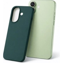 Bzontech iPhone 17 Uyumlu Kılıf Renkli Lansman Içi Kadife Yumuşak Kamera Yükseltili Silikon