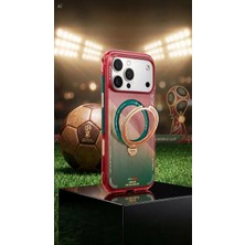 Torras iPhone 17 Pro Kılıf Magsafe Ostand Q3 Air (World Cup Özel Seri) Standlı Kapak