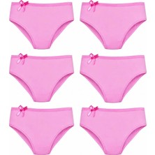 Hepsine Rakip 6lı Kadın Bikini Külot Pamuklu Renkli Ekonomik Rahat