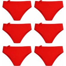 Hepsine Rakip 6lı Kadın Bikini Külot Pamuklu Renkli Ekonomik Rahat