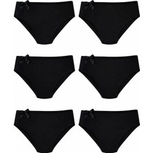 Hepsine Rakip 6lı Kadın Bikini Külot Pamuklu Renkli Ekonomik Rahat