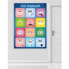 Prime Concept Yüz Ifadeleri 70X100 cm - Vinil ( Branda )