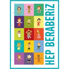 Prime Concept Hep Beraberiz 50X70 cm - Vinil ( Branda )