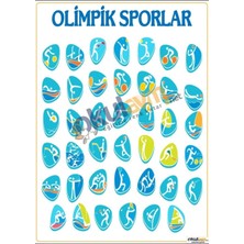 Prime Concept Olimpik Sporlar Afişi 2 (Vinil) 50X70 cm