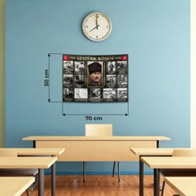 Prime Concept Atatürk Köşesi (Vinil Baskı) 50X70 cm