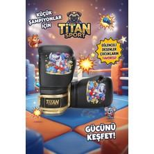 Titan Sport Çocuk Boks Eldiveni Siyah Köpekbalığı Model