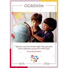 Prime Concept Öğrenim Motivasyon Poster 50X70 cm - Vinil ( Branda )