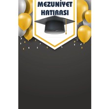 Prime Concept Mezuniyet Hatırası Hatıra Fotoğraf Panosu Branda 100X150