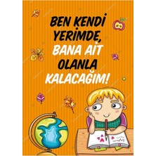 Prime Concept Okul ve Sınıf Kuralları 50X70 cm - Vinil ( Branda )