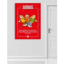 Prime Concept Görgü Kuralları 70X100 cm - Vinil ( Branda )