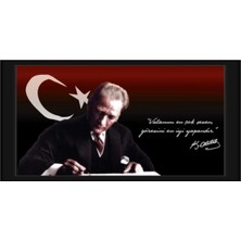 Prime Concept Atatürk Köşesi Makam Arkalığı (Yapışkanlı Folyo) 50X100 cm