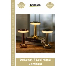 Carlburn #mantar Modern Şık Tasarım Gece Aydınlatma Kafe Restaurant Estetik Hediyelik Ofis Ev Dekoratif LED Masa Lambası