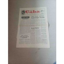 Caba Dergi 01/04/1970  Eğitim ve Sağlık Konularına Odaklanan Makaleler Içerir.