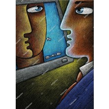 Prime Concept Bilgisayardaki Ben 50X70 cm - Vinil ( Branda )