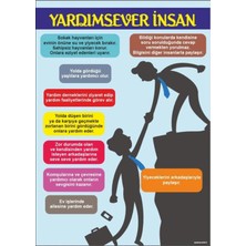 Prime Concept Yardımsever Insan Afişi (Vinil) 50X70 cm