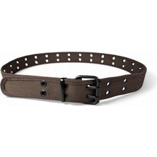 İstanbul Belt Palaska Kanvas Kemer-Metal Çift Dilli Toka-Outdoor/askeri/günlük Kullanım