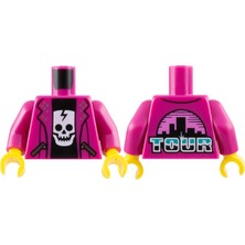 LEGO Minifigür Parçaları: Torso, Vücut, Gövde: 973PB5000C01