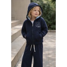 Baby Lory Kids Store Kız Çocuk Kapşonlu Günlük Eşofman Takımı