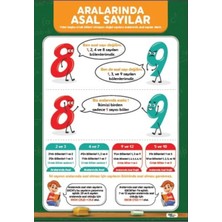 Prime Concept Aralarında Asal Sayılar Afişi (Vinil) 35X50 cm