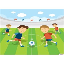 Prime Concept Futbol Afişi 1 (Vinil) 50X70 cm