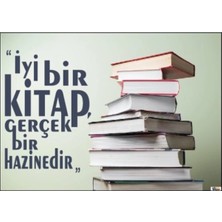 Prime Concept Kitap Okumak Afişi (Yapışkanlı Folyo) 50X70 cm