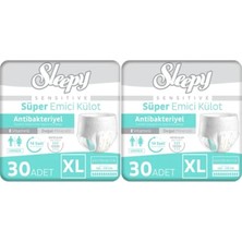 Sleepy Sensitive Emici Külot Xlarge 60 Adet 2X30 Paket Xl